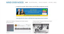 Desktop Screenshot of mindovermood.com