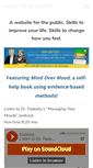 Mobile Screenshot of mindovermood.com